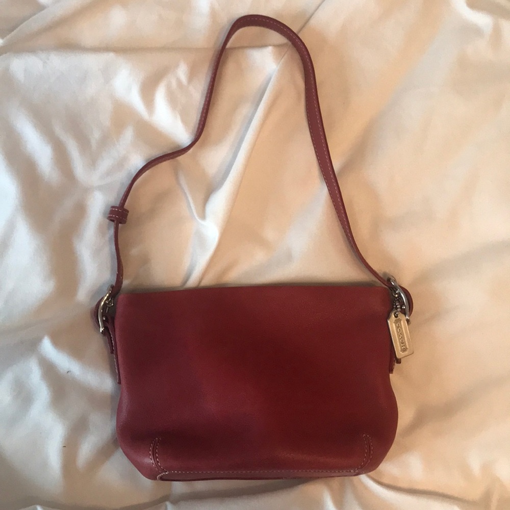 Mini Red Coach Purse